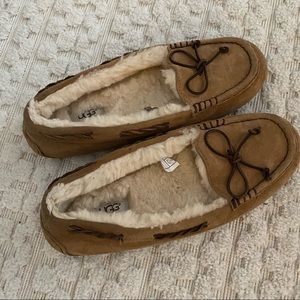 Ugg Slippers in moccasin style - size 10
